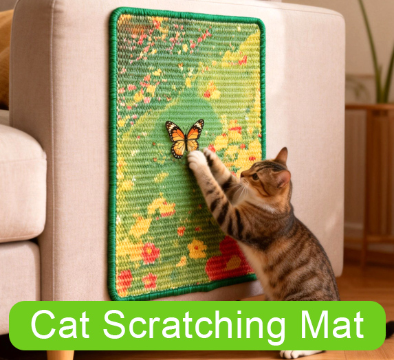 cat scratching mat